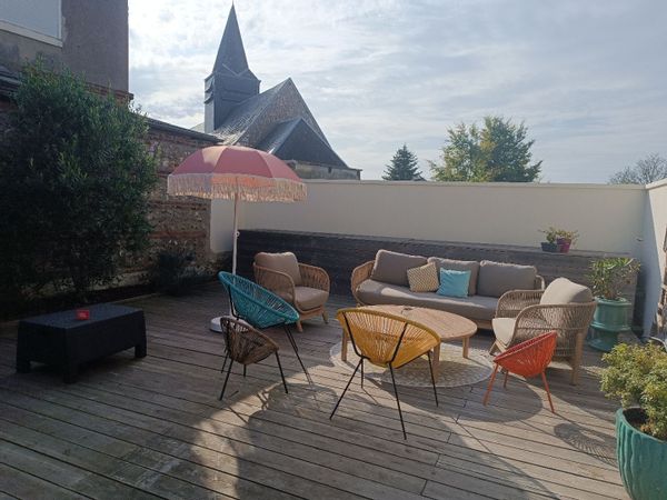 Maison familiale dans la campagne d'Etretat