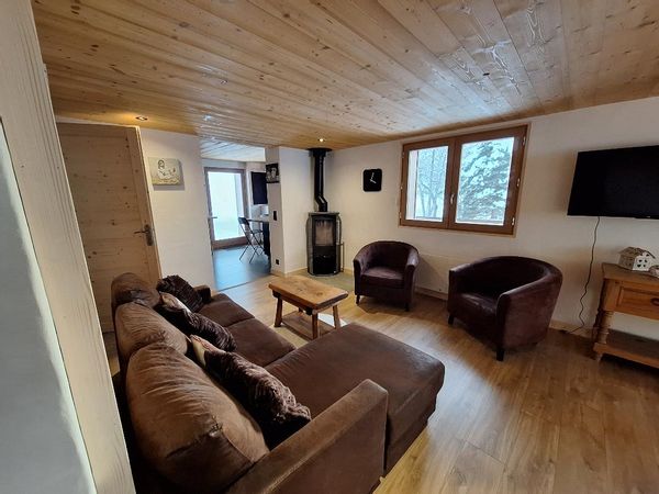 Appartement principal dans chalet à Megève, France, à 900m des pistes de ski