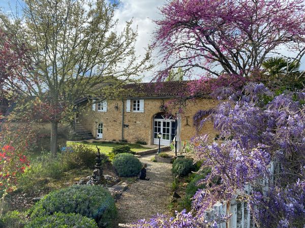 Country house with pool in south west of France