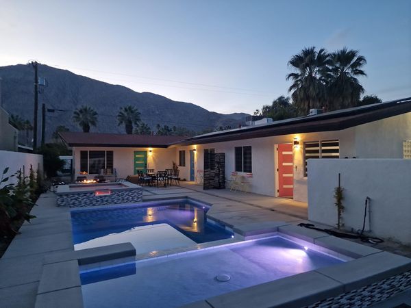 Hjem i Palm Springs