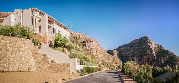 Beautiful mountain side home with stunning views of yacht basin