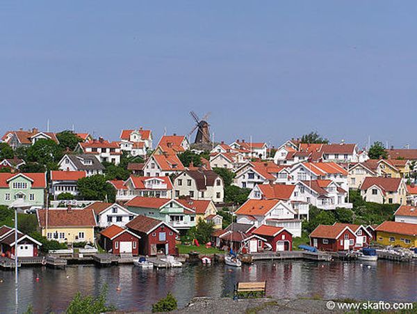 Summer home in the small fishing village Fiskebackskil on the Swedish Westcoast
