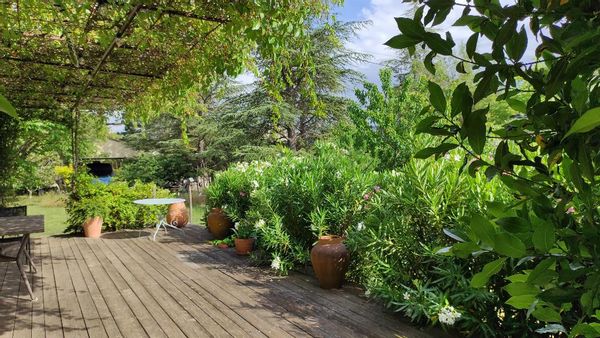 Dans le Luberon, chez Mo et Pierre.