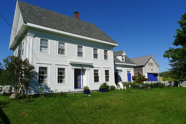 Maine Waterfront Farm, Brooksville, Blue Hill, Acadia