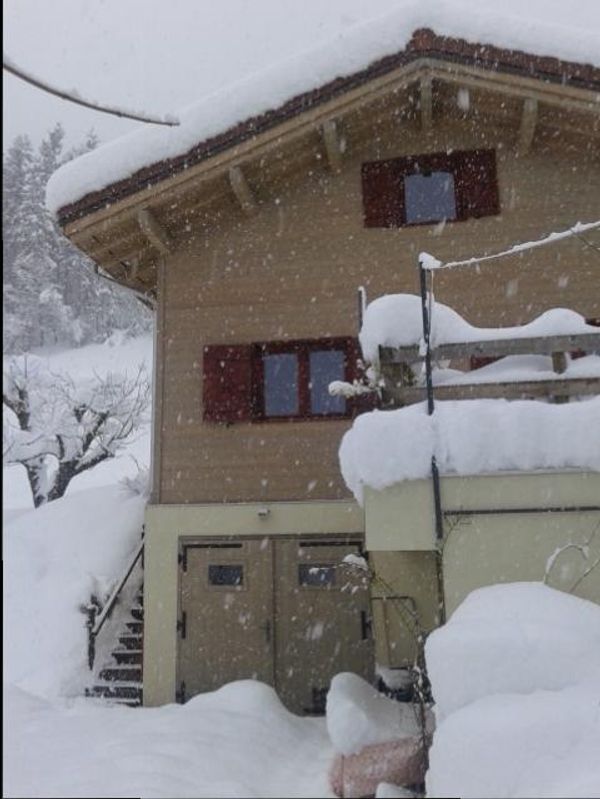 "Maison chalet" avec parc fermé. "Je voyage avec mon chien"