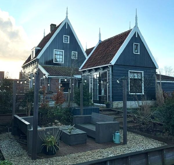 A wooden house in Holland