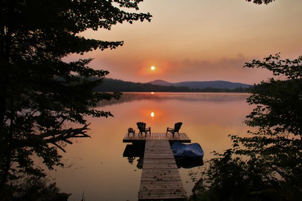 Dream house on the lack-Open