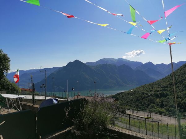 Lake Iseo, the Romantic Choice. House with garden and lake view