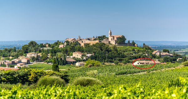 Chambre d'amis indépendante autonome sous le soleil du Vaucluse / Piscine en été
