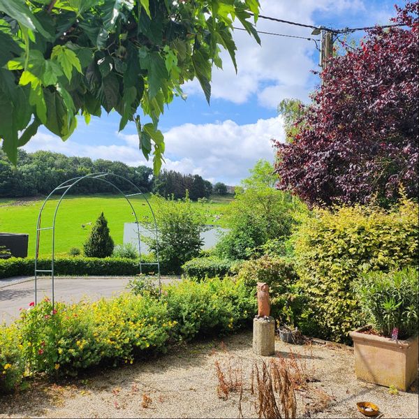 Near Liege. House with garden in a natural setting.