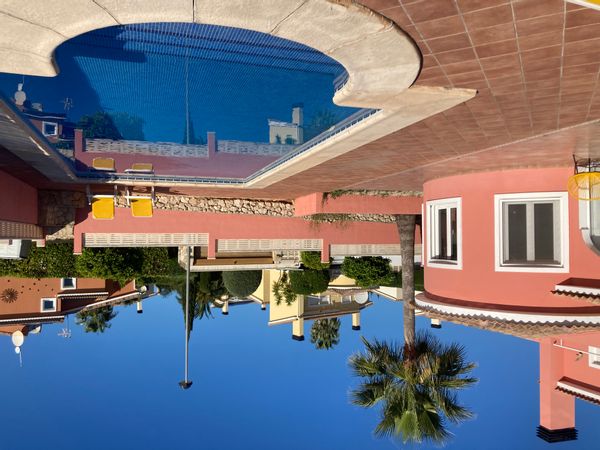 Private room hosted exchange in Costa Blanca with swimming pool