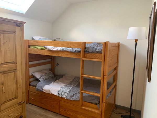 Appartement duplex avec très belle vue sur les montagnes au centre du village,  tout à pied .