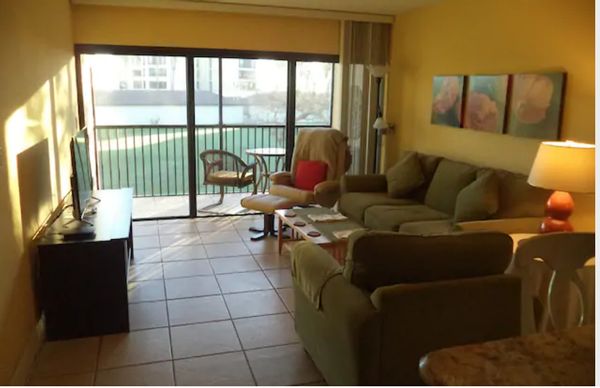 Ocean Village, Florida -- King Bedroom in Oceanside Condo