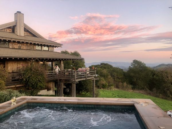 Luxury Napa Writers' Retreat with Bay & Vineyard Views