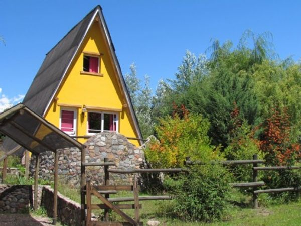 Cabaña alpina en Potrerillos, Mendoza, Argentina