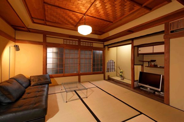 Traditional Japanese House in historic Kyoto, Japan