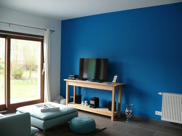 La maison de Bernard et Laurence au coeur du hameau de Wespes à Leernes (Fontaine-l'Evêque).