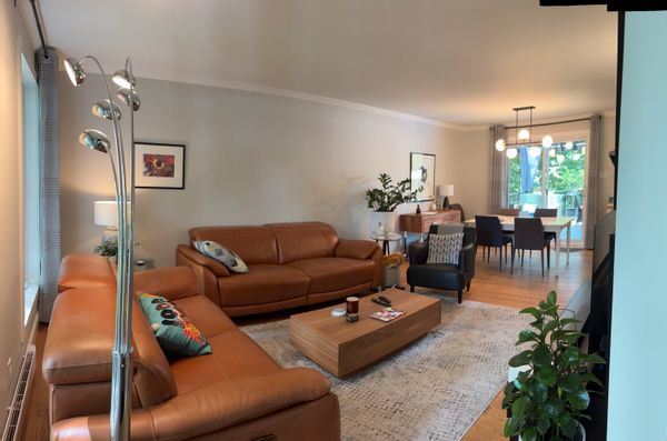 Maison spacieuse entre ville et campagne.