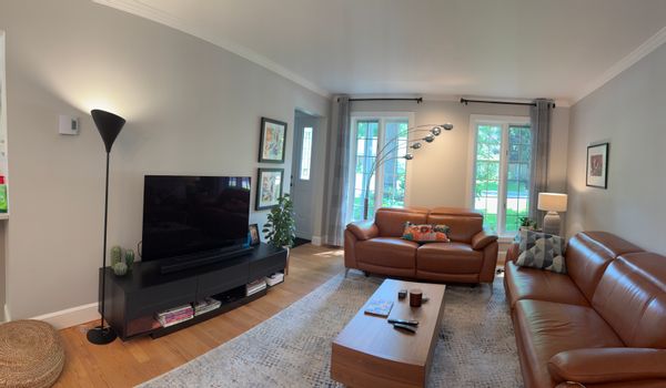 Maison spacieuse entre ville et campagne.