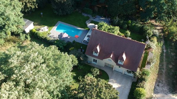 La tranquillité d'un village, proche de Paris