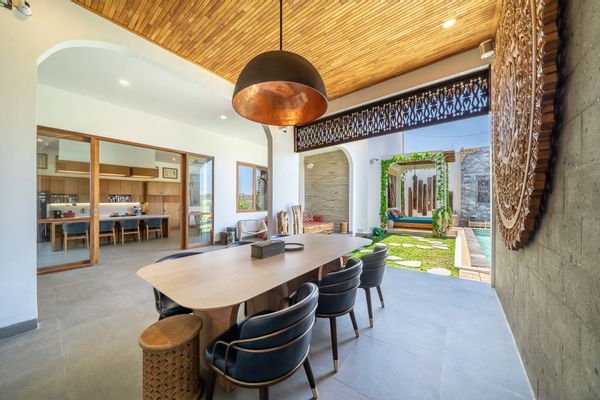 Villa familiale à Sanur — 3 grandes chambres, piscine & charme tranquille des rizières balinaises