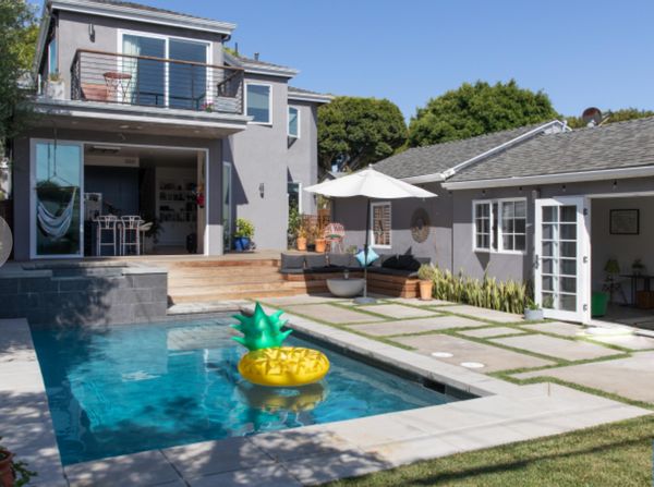 Santa Monica family home near beach with pool