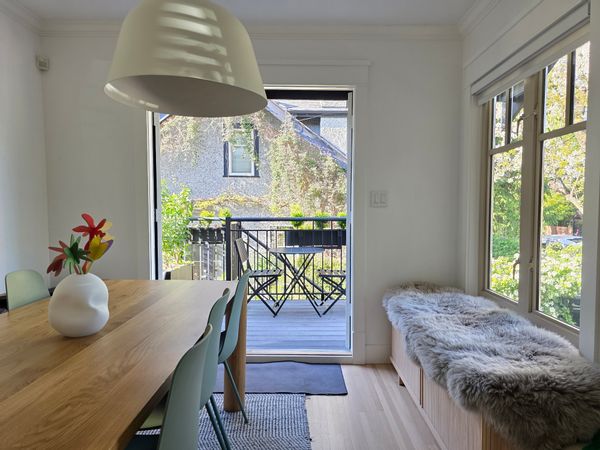 Airy Kitsilano home base.