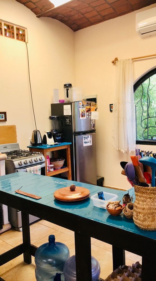 Artist casita between the jungle and the ocean