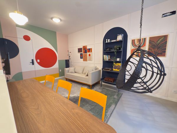 Incrível Loft com banheira e garagem