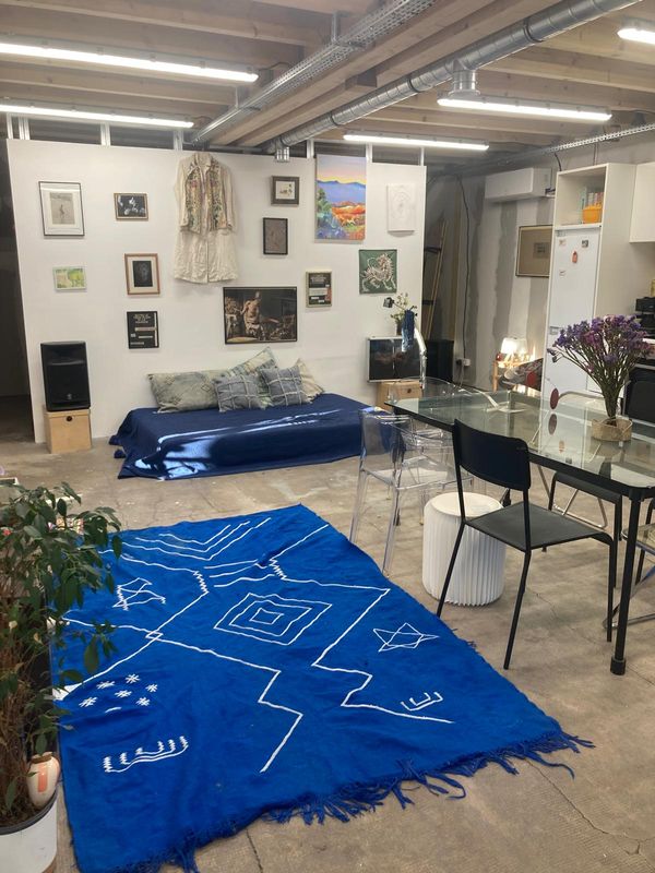 La loft d'artiste de Louis et de Lucile.