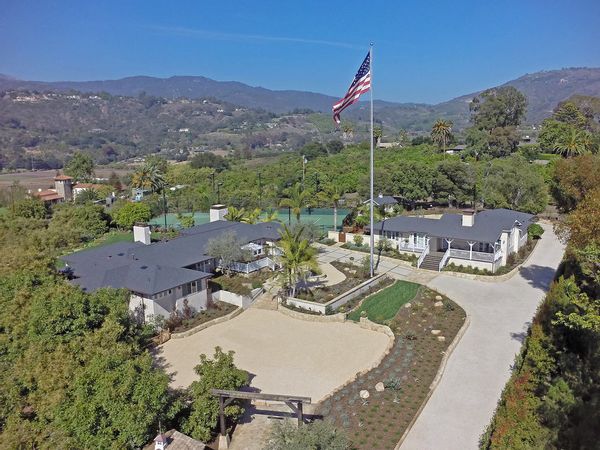 Luxury Ranch Estate with ocean and Mountain View’s. Near Santa Barbara California. Tennis court, pool, spa, huge organic gardenPLEASE NOTE : I am only interested in exchanging with comparable large homes or points. Home is NOT AVAILABLE June through September. NOTE :CLEANING FEE