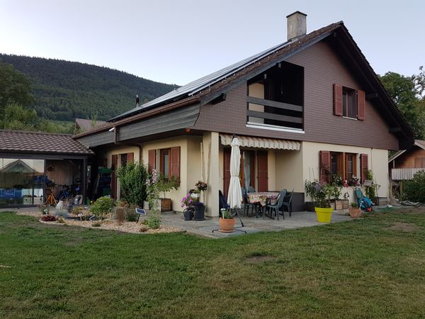 La maison de Annick , Jamie et Swan