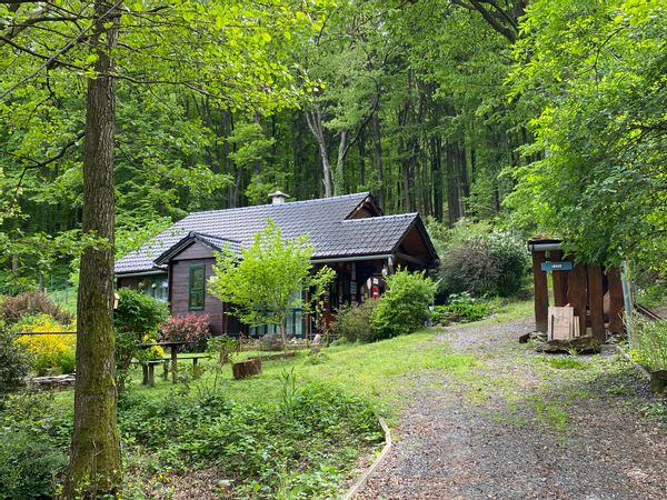 Wooden cottage in the forest of Kőszeg