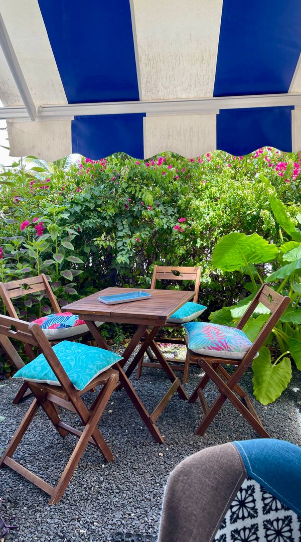 Notre appartement avec jardin face mer