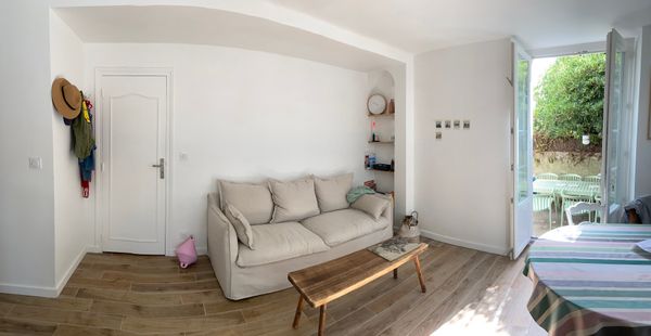 Appartement 3 chambres avec bel extérieur à 5 minutes de la mer