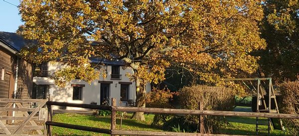 Longère rénovée et son jacuzzi abrité, dans un écrin de verdure
