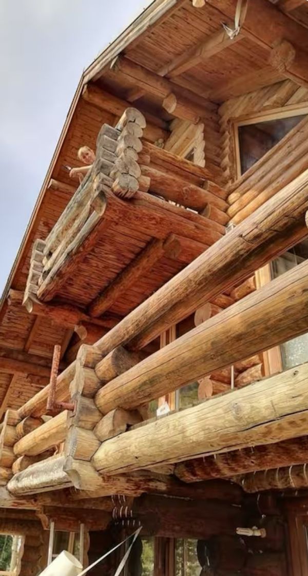 le zen chalet en rondins cosy et spacieux pour 12 personnes