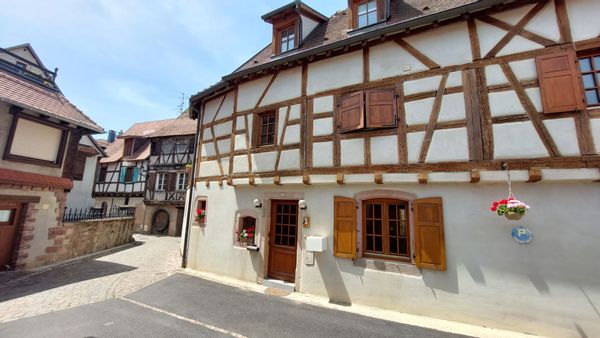 A Bergheim en Alsace, au coeur du vignoble