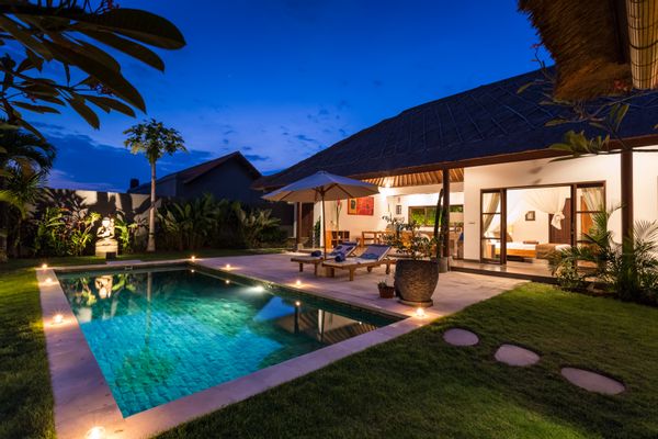 Une villa balinaise moderne