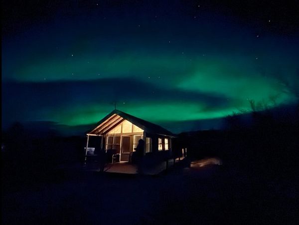 Cozy cabin with a hot tub on the Golden Circle in the South of Iceland