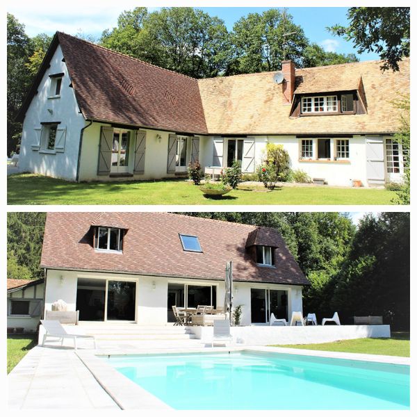 Maison au calme de 240m² piscine chauffée et jardin 5500m²
