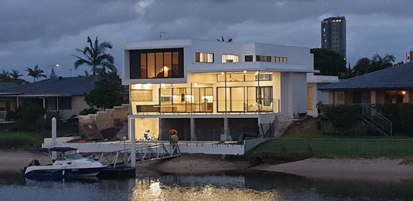 LUXURY GOLD COAST HOUSE on water and 600m to Beach.  Brand new - Bright & airy