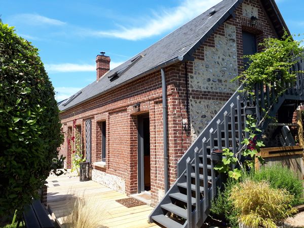 LONGERE TRADITIONNELLE BRIQUE SILEX