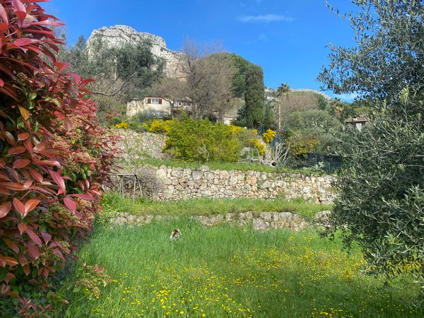 Maison avec vue mer et piscine au pied du baou de St Jeannet ♥️