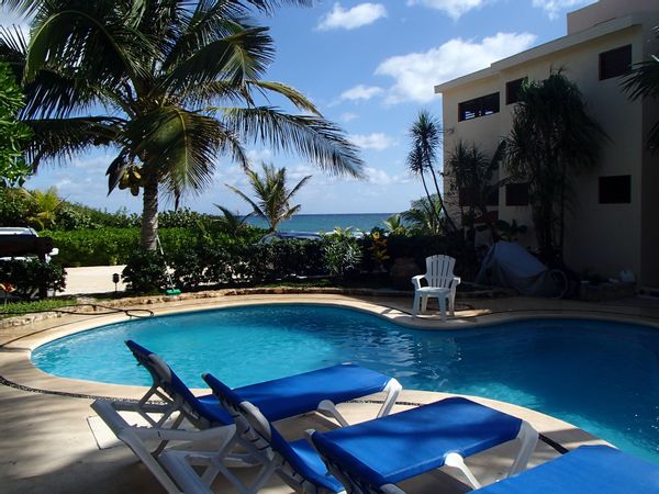 Quiet oceanfront condo on Mexican Reviera