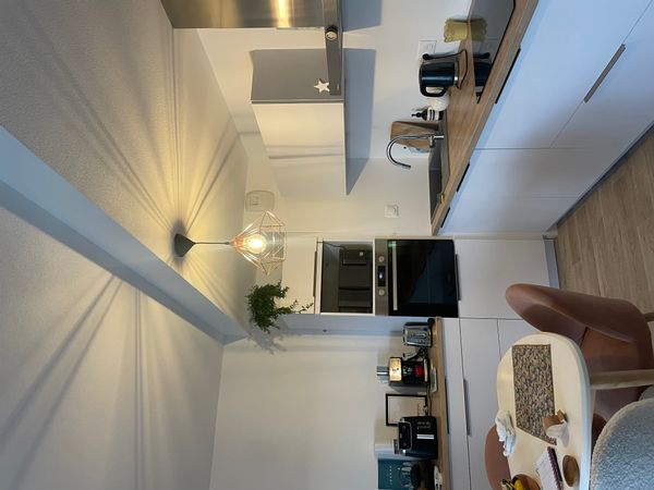 Appartement 1 chambre tout neuf au cœur du quartier branché de Darwin, sur la rive droite.