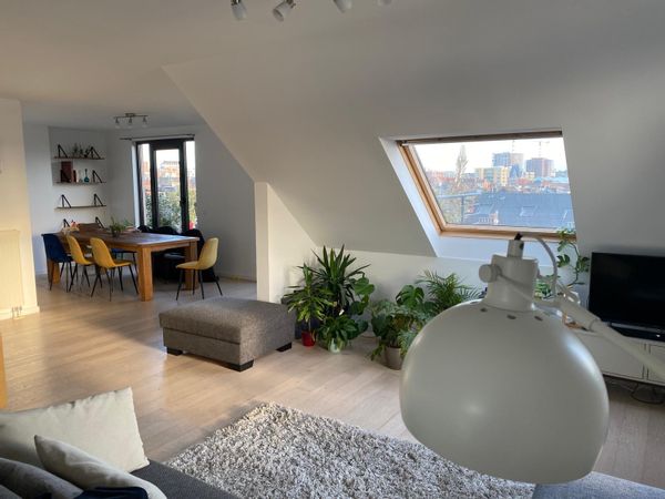 Spacious modern penthouse in the heart of Brussels