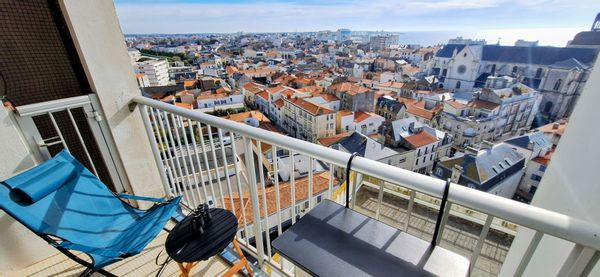 Chambre privée vue mer , balcon