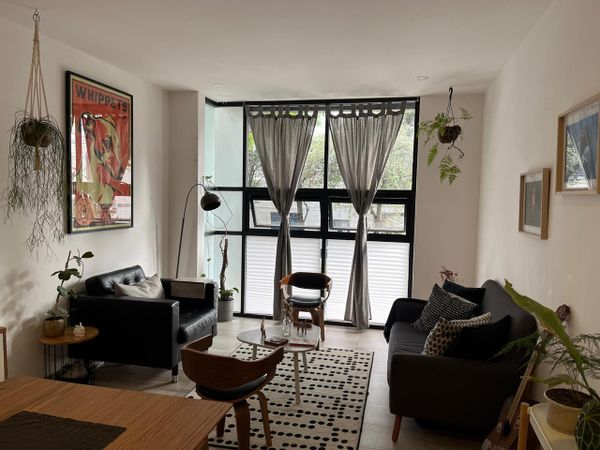 Great apartment in the best area in town! Roma/Condesa. 2 bedrooms, 2 bathrooms, cleaning included.