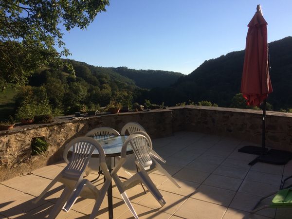 Maison en pierre en Aubrac